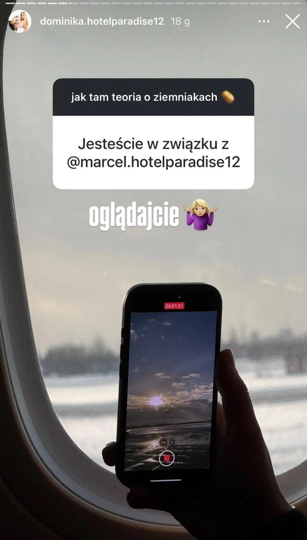Dominika o relacji z Marcelem w "Hotelu Paradise 12"