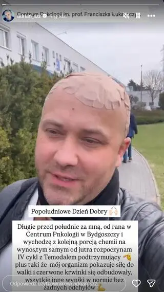Adrian Szymaniak przekazał nowe wieści ws. stanu zdrowia