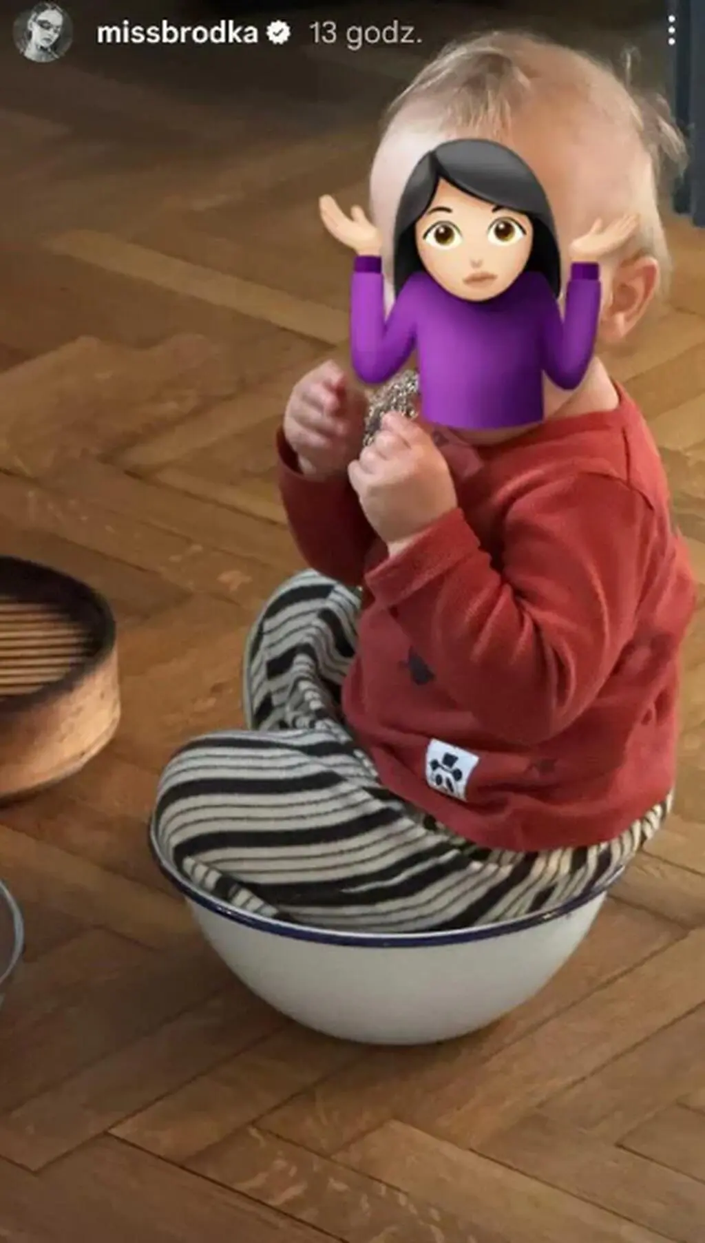 Monika Brodka z synem