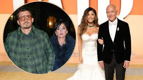 Orlando Bloom, Katy Perry, Jeff Bezos i Lauren Sanchez
