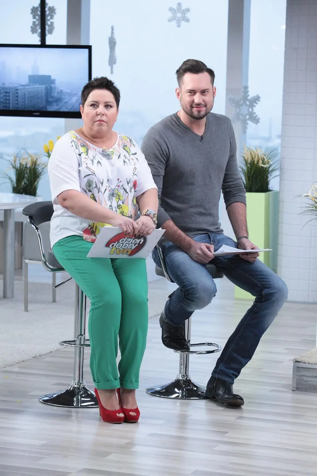 Dorota Wellman i Marcin Prokop 2012