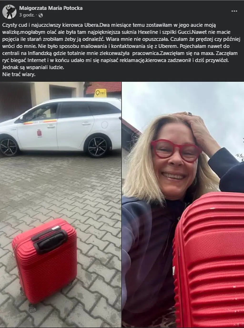 Wpis Małgorzaty Potockiej