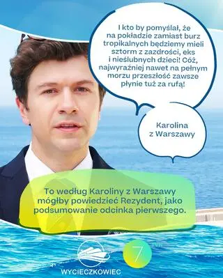 Zwycięska grafika z 1. dnia konkursu Popłyń  w rejs z "Wycieczkowcem"