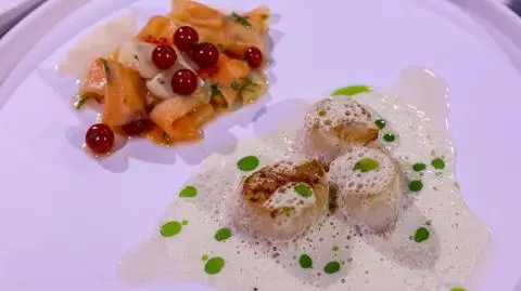 Olga Kiszniewska: Przegrzebki na piance czekoladowej