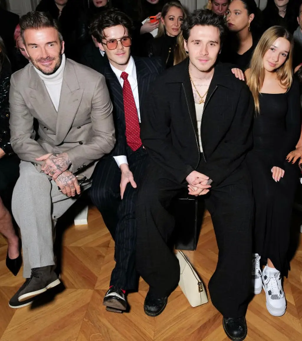 David Beckham z dziećmi
