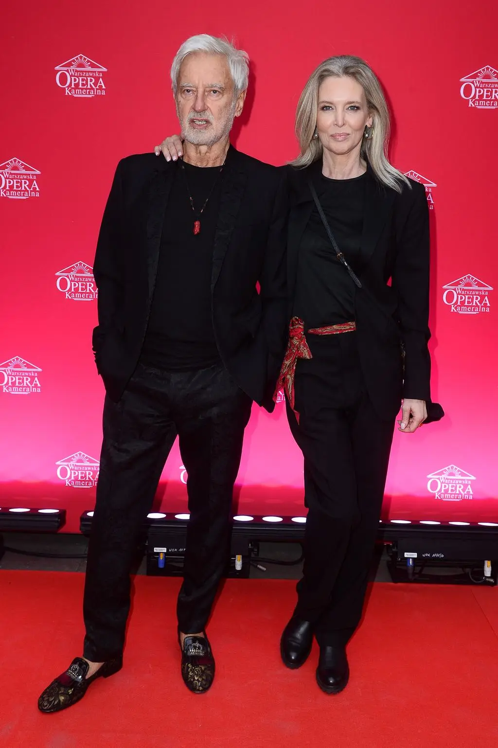 Bogna Sworowska i Rafał Olbiński