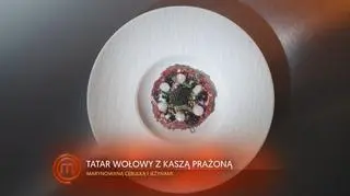 Tatar z Prażoną Kaszą Gryczaną