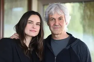 Kasia Smutniak i Domenico Procacci