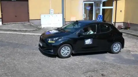 Leon - kursant odbędzie pierwszą godzinę jazdy w Gliwicach. 