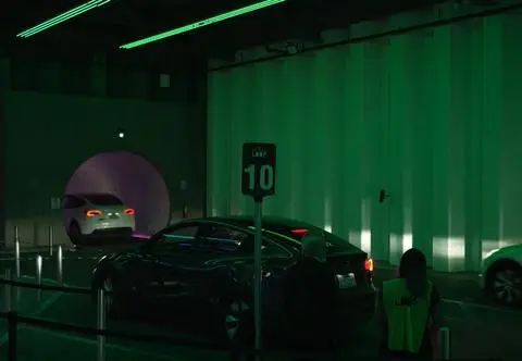 Loop w Las Vegas – podziemne „metro” z elektrycznymi taksówkami