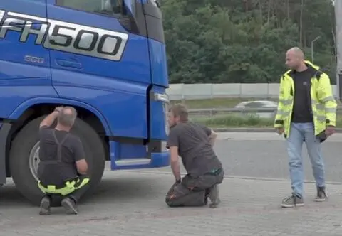 "Mobilni mechanicy". Ford Transit, Volvo FH i Hyundai Matrix