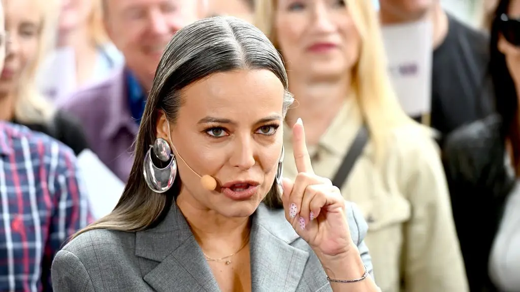 Anna Mucha w "Mówię Wam"