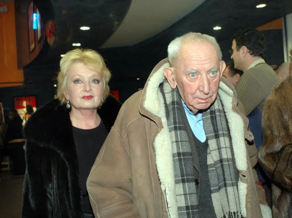 Gustaw Holoubek i Magdalena Zawadzka