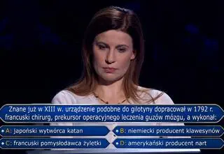"Milionerzy". Dzięciur, gilotyna, amonity. Te pytania były warte 75 tys. złotych