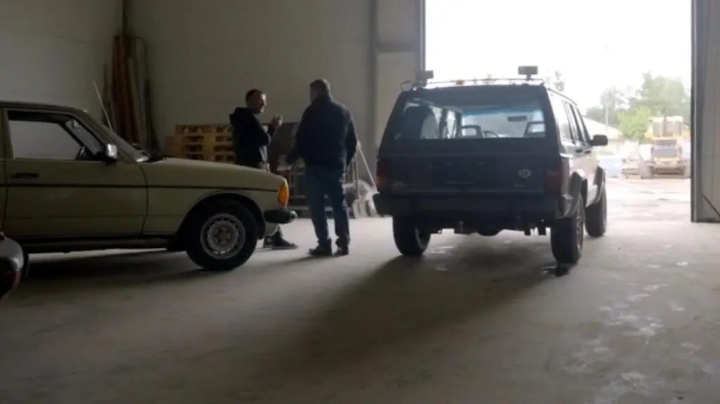 Jeep z 1988 roku.
