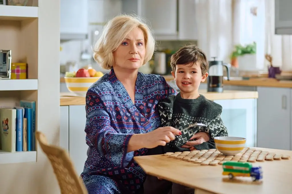 "Na Wspólnej", Danusia z wnukiem
