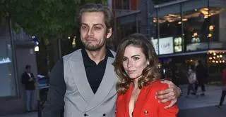 Dawid Czupryński z żoną Partycją