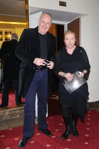 Jacek Cygan z żoną Ewą Łabuńską