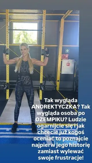 Screen InstaStories Dominiki Tajner