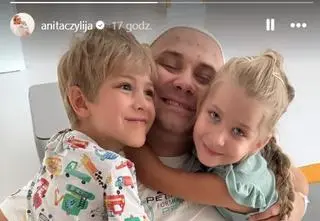 Adrian Szymaniak ze "ŚOPW" już po operacji guza mózgu. Anita Szydłowska odsłania kulisy trudnych chwil