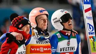 Kamil Stoch, Dawid Kubacki, Piotr Żyła 