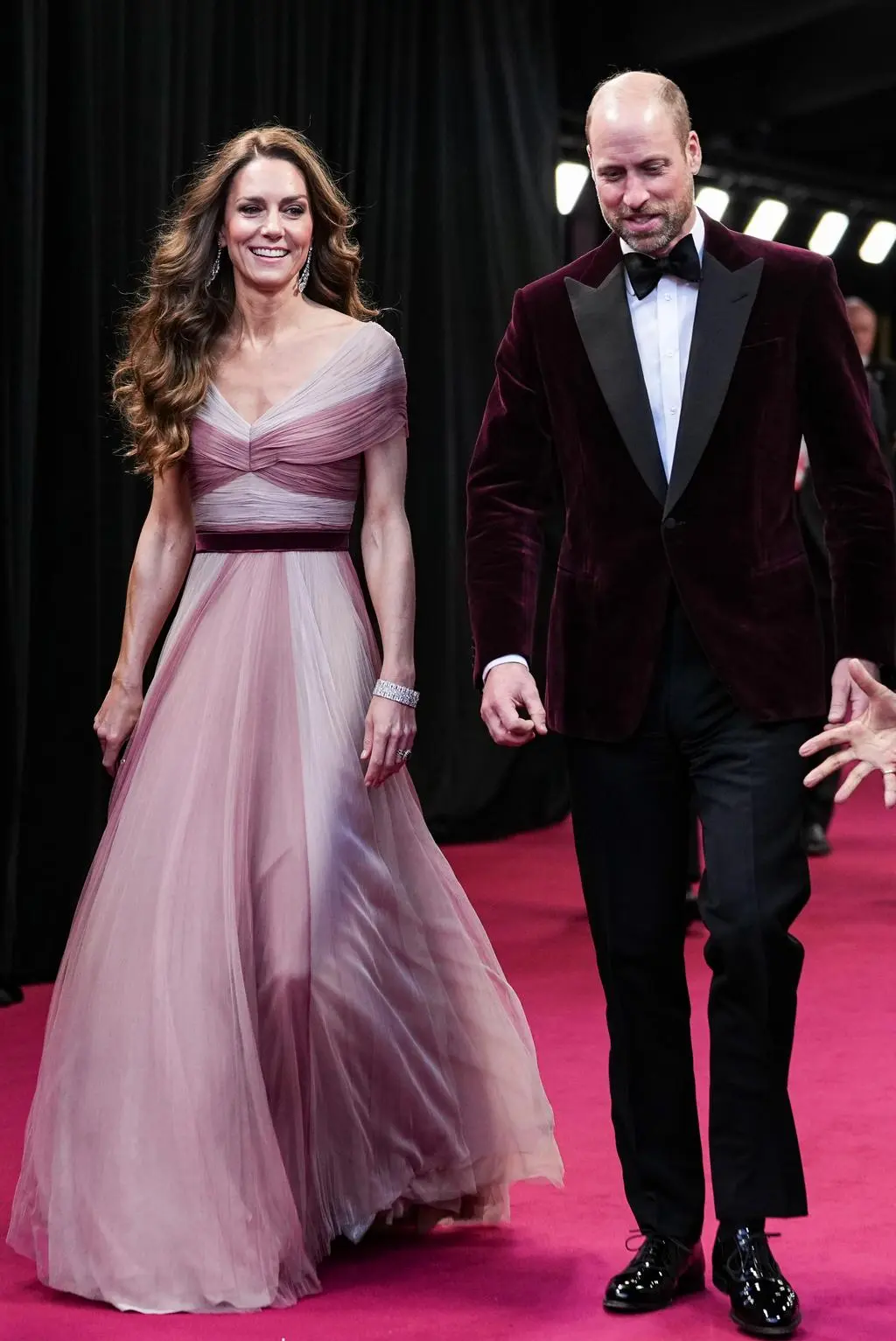 BAFTA 2026 - księżna Kate i książę William