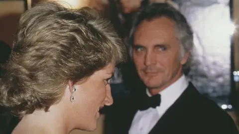 Terence Stamp i księżna Diana