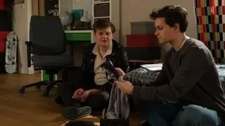 Kadr z odcinka 3845 serialu TVN "Na Wspólnej".