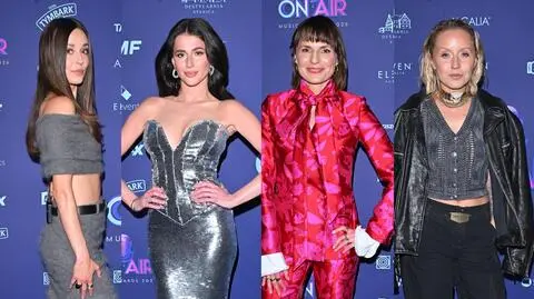 Plejada gwiazd na On Air Music Awards 2026. Jak prezentowały się na czerwonym dywanie?