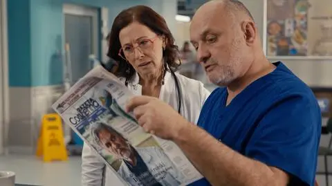 "Szpital św. Anny". Zyta trafi na artykuł o Wrońskim! Jego treść poważnie ją zaskoczy... [PRZED EMISJĄ W TV]