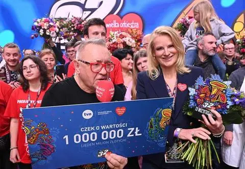 32. Finał WOŚP: Katarzyna Kieli: "Zawsze na nas możesz liczyć". Milion złotych od TVN Warner Bros. Discovery