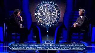 Milionerzy: Mateusz Żaboklicki, pytanie za 250 000 złotych