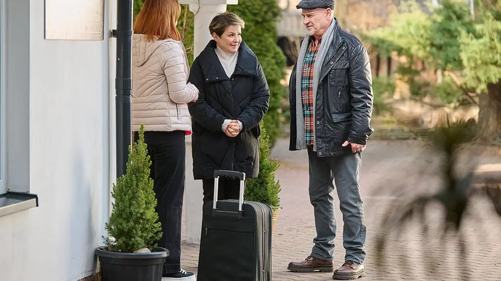 Kadr serialu TVN "Na Wspólnej"