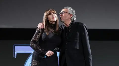 Tim Burton i Monica Belluci