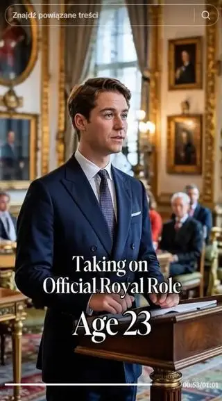 Książę George w przyszłości według AI