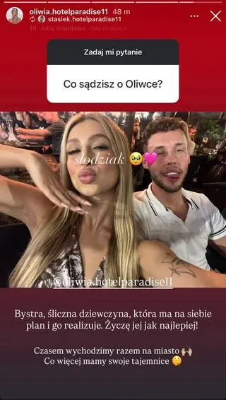 "Hotel Paradise 11". Czy Staszek i Oliwia są razem?