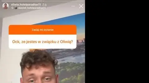 Staszek z "HP" tajemniczo o relacji z Oliwią