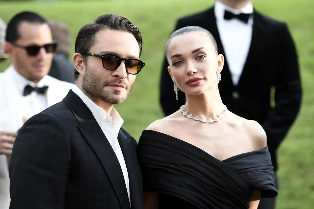 Ed Westwick i Amy Jackson Westwick