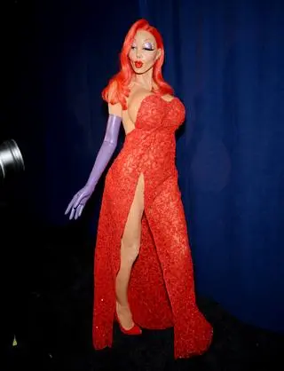 Kostiumy Heidi Klum na Halloween: Jessica Rabbit