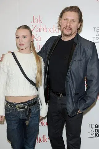 Andrzej Nejman z córką Martą