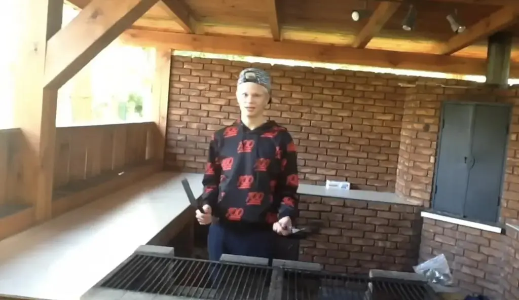Erling Haaland w wieku 16 lat