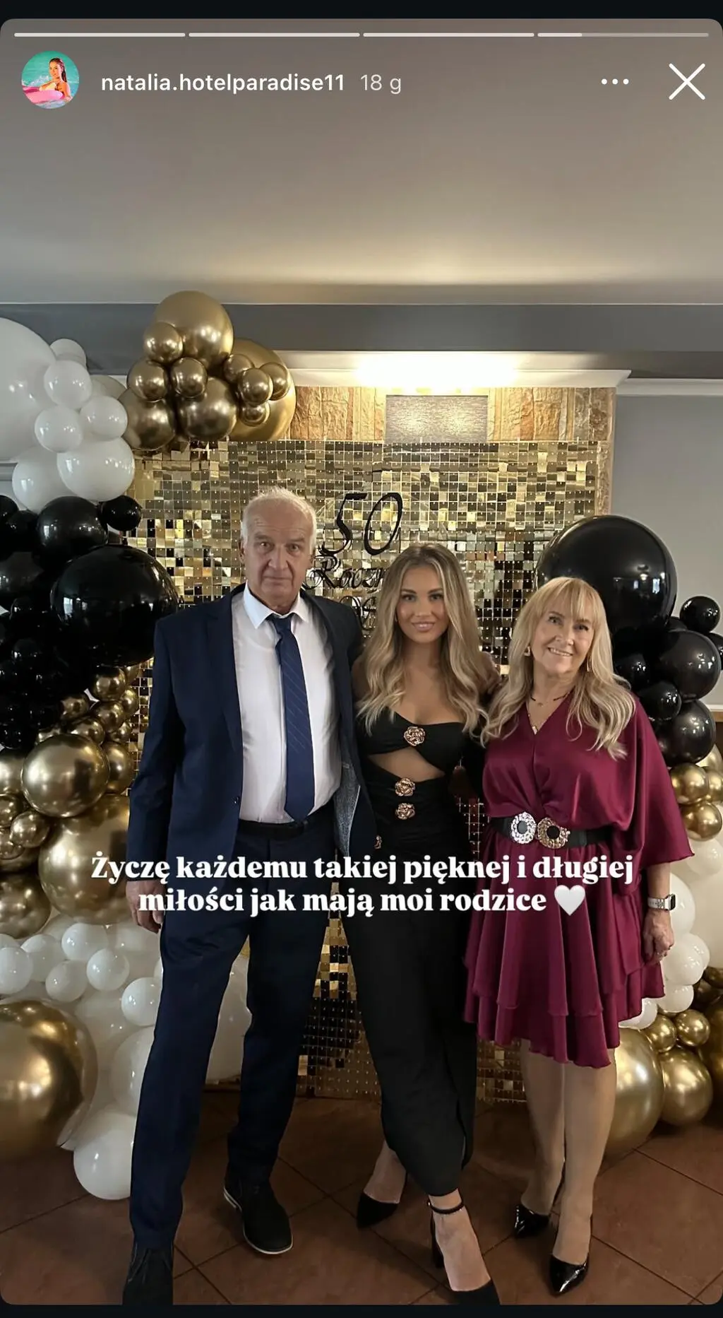 "Hotel Paradise 11" Natalia z rodzicami 