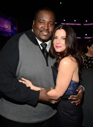 Quinton Aaron i Sandra Bullock