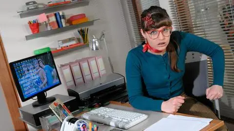 Kadr z serialu "BrzydUla"