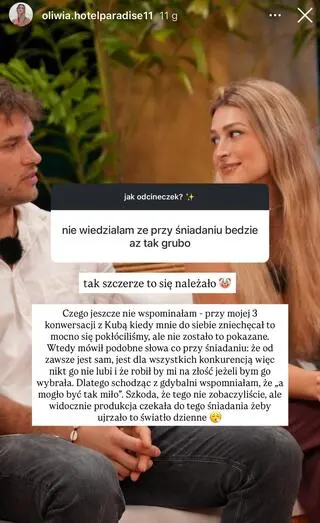Oliwia z "Hotelu Paradise 11"