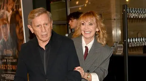 Jan Englert i Beata Ścibakówna