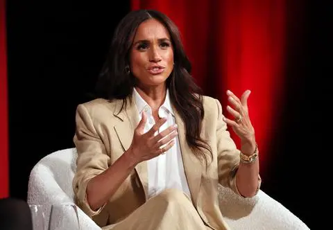 Meghan Markle tłumaczy się z nagrania z porodówki. "Musisz być autentyczna" 