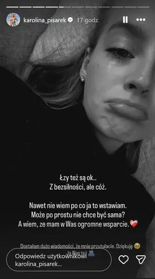 Karolina Pisarek-Salla przemówiła po śmierci dziadka