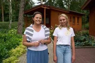 Agnieszka i Natalia - Pałac Małków