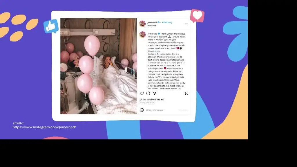 Magda gotuje Internet: Jessica Mercedes o operacji żuchwy 